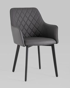 Стул Прайм экокожа серый Stool Group