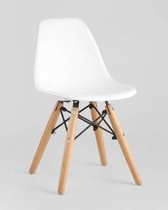 Стул DSW детский белый Stool Group