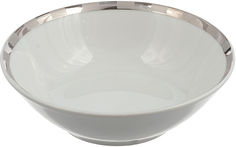 Салатник круглый Opal 13 см декор Платиновые пластинки отводка платина Thun