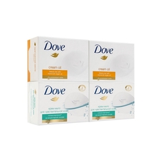Набор Dove крем-мыло Нежная коллекция 4х100 гр