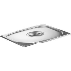 Крышка длягастроемкости 2/3 с вырезом для ложки ProHotel stainless steel 4012590