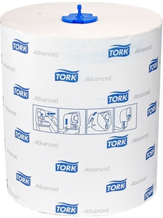 Полотенце бумажное Tork 2-сл 150 м в рулоне H1 с серым тиснением h210 d190 мм 6 шт