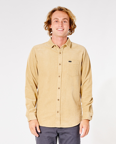 Рубашка мужская Rip Curl STATE CORD LS SHIRT бежевая M