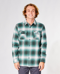 Рубашка мужская Rip Curl COUNT FLANNEL SHIRT зеленая S
