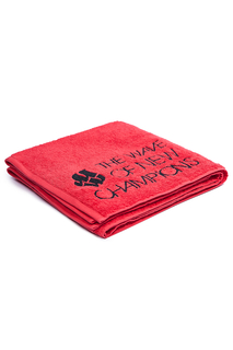 Спортивное полотенце MadWave Wave 50x100 красный