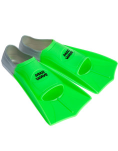Ласты для плавания MadWave Fins Training зеленый 43-44 RU