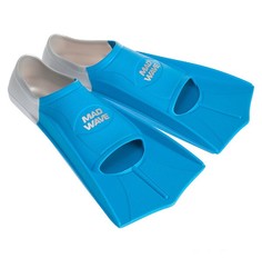 Ласты для плавания MadWave Fins Training синий 33-34 RU