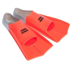 Ласты для плавания MadWave Fins Training оранжевый 39-40 RU