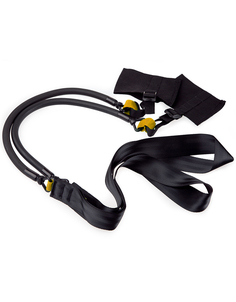 Эспандер MadWave Kick Trainer Short желтый, 1 шт.