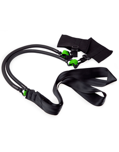 Эспандер MadWave Kick Trainer Short зеленый, 1 шт.