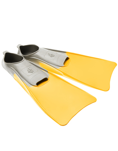 Ласты для плавания MadWave Pool Colour Long желтый 30-33 RU