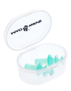 Беруши для плавания MadWave Ear plugs green