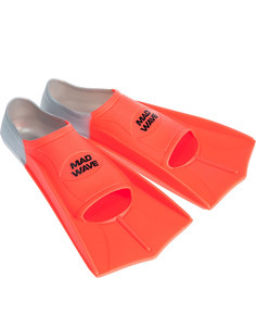 Ласты для плавания MadWave Fins Training оранжевый 47-48 RU