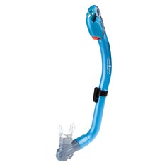 Трубка для дайвинга MadWave Panoramic Junior Snorkel голубой