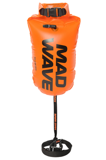 Буй для дайвинга MadWave VSP Swim Buoy 25 л оранжевый