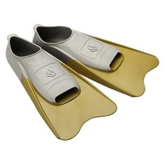 Ласты для плавания MadWave Pool Colour Short хаки 22-23 RU