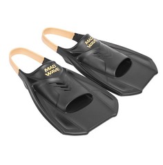 Ласты для плавания MadWave Open Heel Training черный L INT