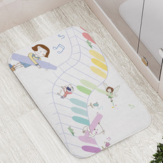 Коврики для ванной и туалета bath_98335 Цветные клавиши JoyArty