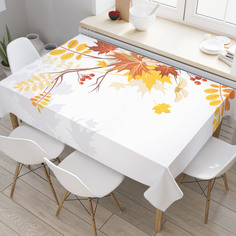 Скатерть прямоугольная JoyArty "Ягоды леса" из оксфорда, 120x145 см