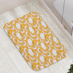 Коврики для ванной и туалета bath_98790 Графические дольки апельсинов JoyArty