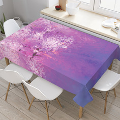 Скатерть прямоугольная JoyArty "Японские мотивы" из оксфорда, 120x145 см