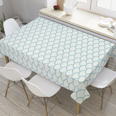 Скатерть прямоугольная JoyArty "Плотные дюны" из оксфорда, 120x145 см