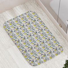 Коврики для ванной и туалета bath_107277 Птицы и абстрактные растения Joy Arty