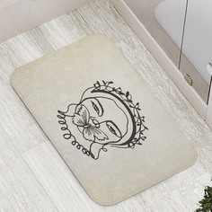 Коврики для ванной и туалета bath_385277 Поцелуй бабочки Joy Arty