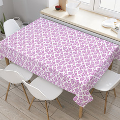 Скатерть прямоугольная JoyArty "Викторианская флора" из оксфорда, 180x145 см