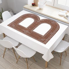 Скатерть прямоугольная JoyArty "Королевская b" из оксфорда, 120x145 см