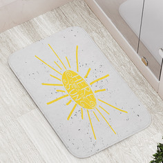 Коврики для ванной и туалета bath_100494 Текст в стиле гранж JoyArty