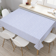 Скатерть прямоугольная JoyArty "Треугольные столбы гранж" из оксфорда, 180x145 см