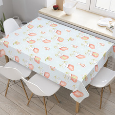 Скатерть прямоугольная JoyArty "Мышка 2020" из оксфорда, 120x145 см