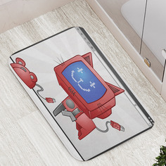 Коврики для ванной и туалета bath_100284 Забавный компьютер JoyArty