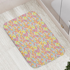 Коврики для ванной и туалета bath_108131 Красочные этнические пейсли Joy Arty