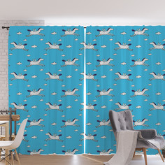 Шторы и тюль pox_83434_170x265 Пегасы в небе JoyArty