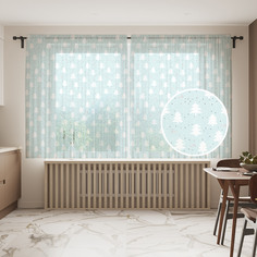 Шторы и тюль tul_86421_145x180 Елочки пастель JoyArty