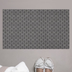 Придверный коврик JoyArty "Полосатые кубики" резиновая основа 75x45 см