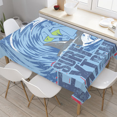 Скатерть прямоугольная JoyArty "Экстремальная картинка" из оксфорда, 120x145 см