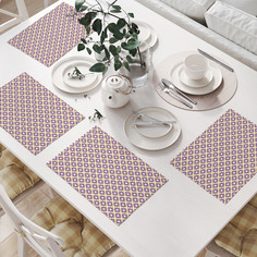 Комплект салфеток JoyArty "Ретро мозаики" (32х46 см, 4 шт.)