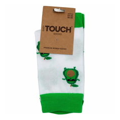 Носки женские Touch белые 23-25