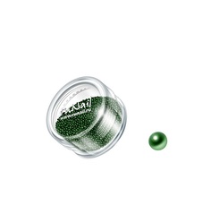 Дизайн для ногтей RuNail бульонки 0323 зеленый, 7 г