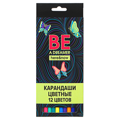 Карандаши цветные Вандер Флайт 12 цветов No Brand