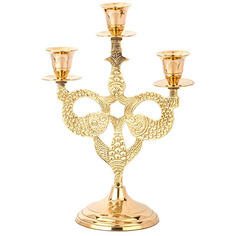 Подсвечник на 3 свечи Высота 20 см Lefard