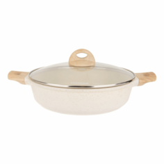 Сотейник Kasanova Eco White 28 см