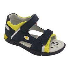 Сандалии Kenka IMA_1005-1_navy-yellow цв. синий р. 22
