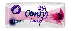 Прокладки женские Confy Lady Classic Normal гигиенические, с крылышками, 10 шт.