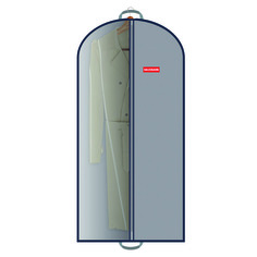 Чехол для одежды Hausmann HM-701402GN 60х140см серый