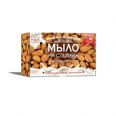 Мыло Крымская Линия на сливках миндальное молочко 82г