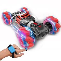 Машинка-перевертыш SkidDing Stunt Car red управляемая жестами Zheng Guang